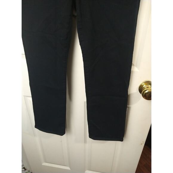 Express Woman 6R Black Jeans Conscious Edit Straight Ankle High Rise - Picture 3 of 8